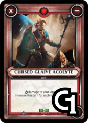 Cursed Glaive Acolyte - Foil